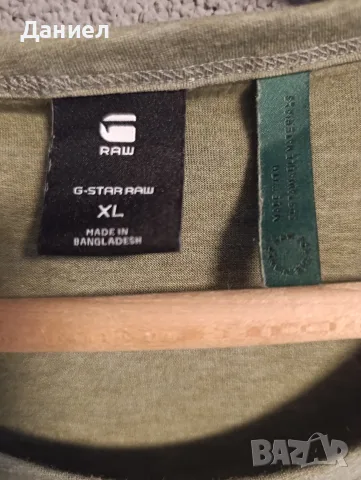 Мъжка тениска G - Star Raw, снимка 4 - Тениски - 55326442