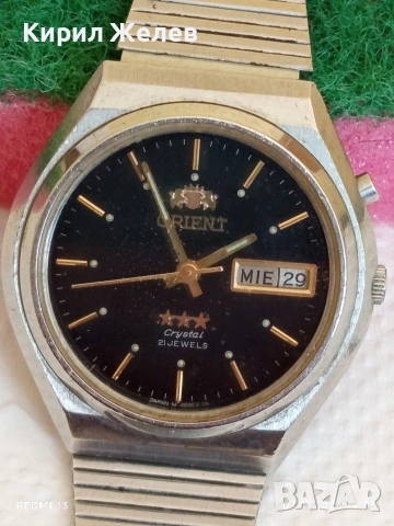 Колекционерски часовник ORIENT Crystal рядък работи 40072