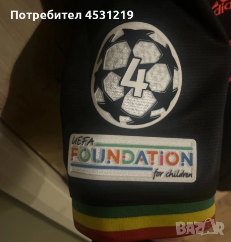 тениски Olympique Marseille Djibril Cisse - Ajax Amsterdam Bob Marley , снимка 8 - Футбол - 54569725