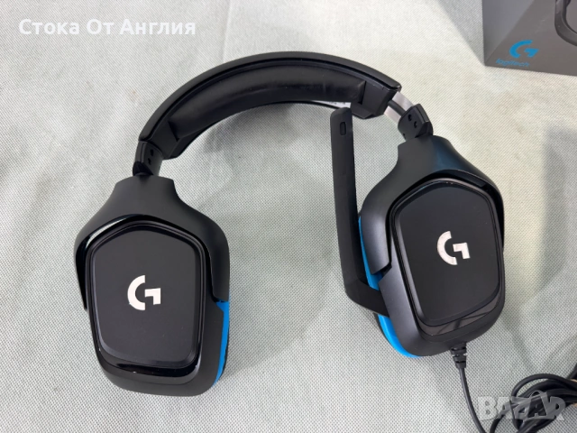 Слушалки - Logitech G432, снимка 3 - Слушалки за компютър - 50022705