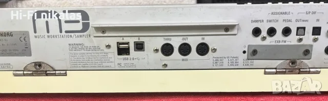 клавир синтезатор електронно пиано KORG M3 EXPANDER 256ram, снимка 6 - Синтезатори - 55636299