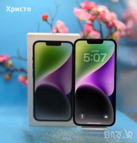 Apple iPhone 14, 128GB, 6GB RAM, 5G, Midnight  , снимка 4 - Apple iPhone - 54485148