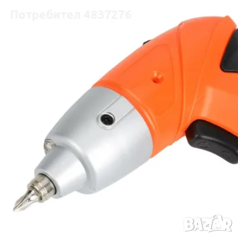 Акумулаторен винтоверт с 45 части, снимка 4 - Винтоверти - 55691329