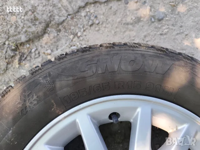 Джанти с гуми 15цола Nissan , снимка 6 - Гуми и джанти - 55320997