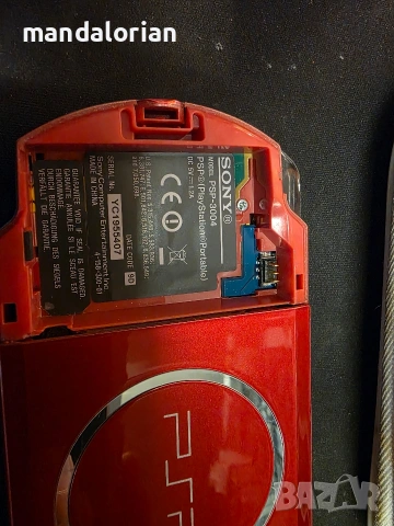 Sony PlayStation portable 3004 PSP Radiant Red , снимка 5 - PlayStation конзоли - 54369978