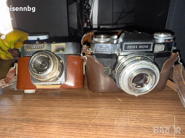 Voigtländer Vito Zeis ikon contaflex Ретро Лентови Фото Апарати, снимка 2 - Фотоапарати - 55003412