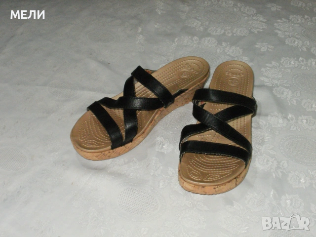 CROCS оригинални дамски нови естествена кожа 38