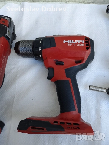 безчетков винтоверт hilti 22v, снимка 2 - Винтоверти - 54392227