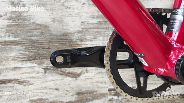 НОВ шосеен/Gravel велосипед Ridley Fenix SLA SRAM Rival/Apex XPLR Disc Fulcrum Rapid Red 500 27.5 |M, снимка 15 - Велосипеди - 55119661