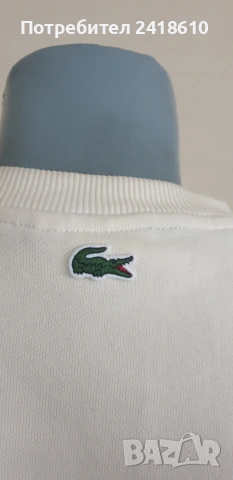 Lacoste Loose Fit Cotton Mens Size 4 - M НОВО! ОРИГИНАЛ! Мъжка Блуза!, снимка 8 - Блузи - 54886834