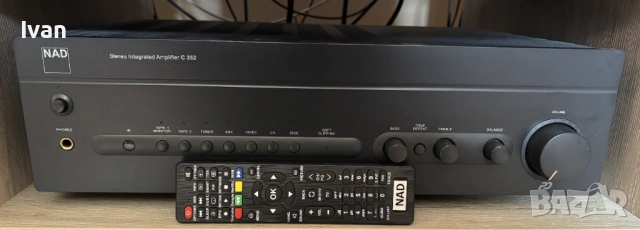 Усилвател NAD C352, снимка 2 - Ресийвъри, усилватели, смесителни пултове - 53981898