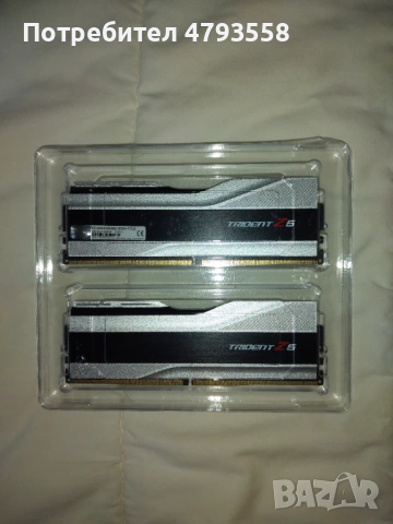 Употребявана RAM Памет 32GB DDR5 G-Skill Trident Z5, снимка 4 - RAM памет - 54162366