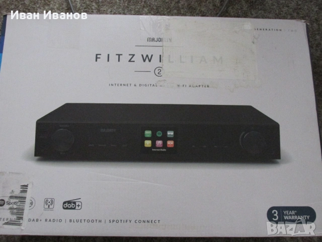 MAJORITY FITZWILLIAM 2 Hi-Fi Tuner Spotify WI-FI Bletooth Internet Player Streamer , снимка 16 - Ресийвъри, усилватели, смесителни пултове - 54211574