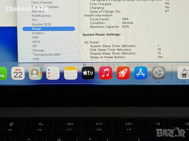 MacBook Pro 14`M1 Pro/10 CPU/16 GPU/1000GB SSD/16GB RAM/Батерия 83%, снимка 7 - Лаптопи за работа - 55376444