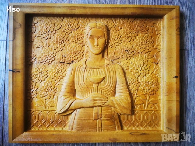 машинна дърворезба на картини на Майстора и