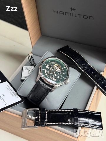 Мъжки часовник Hamilton H42535560 40мм, снимка 7 - Мъжки - 55003692