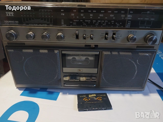ITT Touring 120 Stereo Cassette Radiorecorder