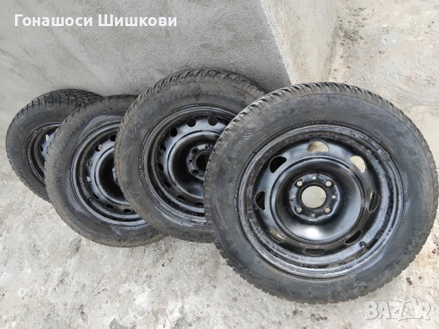 Продавам 4 бр. джанти с зимни гуми., снимка 3 - Гуми и джанти - 54342150