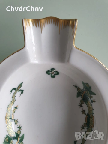 Meissen 14см/Майсен порцеланова чиния-пепелник, снимка 5 - Други - 53950558