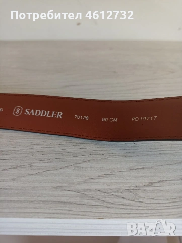 Мъжки колан Saddler, снимка 4 - Колани - 54618769