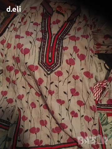 TORRY BURCH Original 100% Памук Size S Страхотна туника , снимка 2 - Туники - 55340864