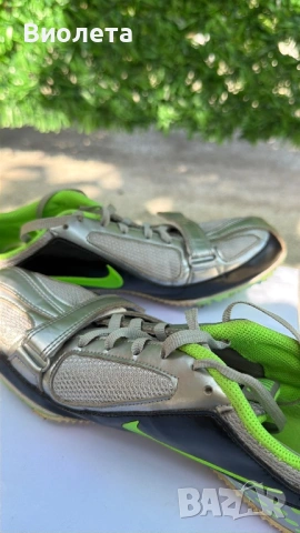Оригинални Nike шпайкове, унисекс, номер 40, подходящи за лека атлетика, снимка 10 - Спортни обувки - 54662108