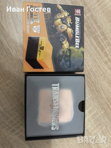Оригинална Безжична Тонколона Transformers Bumblebee TF-Y12 (Водоустойчива, Bluetooth 5.4), снимка 2 - Bluetooth тонколони - 55436986