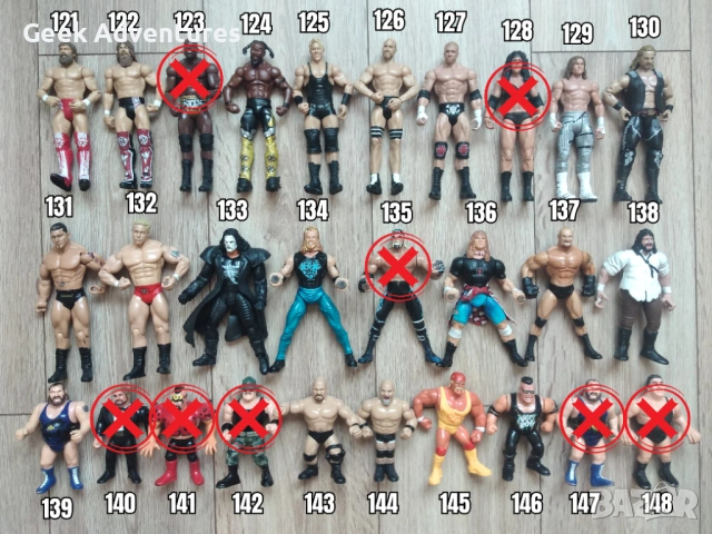 WWE Кечисти Екшън Фигурки Кеч Аксесоари Играчки Картички John Cena 1/3, снимка 6 - Колекции - 47660667