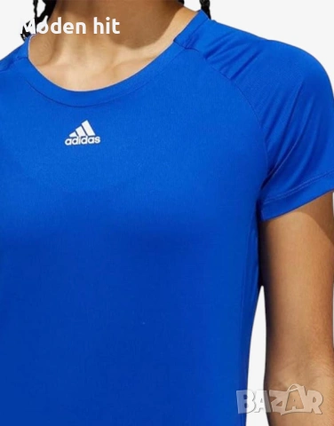 Оригинал! ADIDAS Performance Tee Blue дамска спортна тениска, снимка 2 - Тениски - 54501328