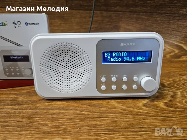 Радио Sharp Tokyo DR-P420(WH) – DAB+/FM, Bluetooth / Чисто ново дигитално радио, снимка 3 - Радиокасетофони, транзистори - 55291844