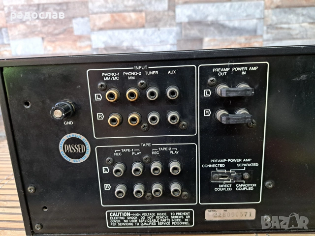 Sansui  AU -919, снимка 7 - Ресийвъри, усилватели, смесителни пултове - 55170271