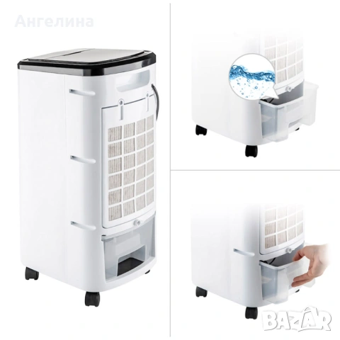 Мобилен охладител Muhler MC-4024, 65W, 4 л, диг. контрол, снимка 5 - Климатици - 54628570