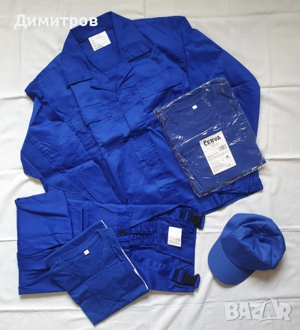 Комплект лятно работно облекло - яке, гащеризон, 2 бр. тениски, снимка 5 - Други - 53961130