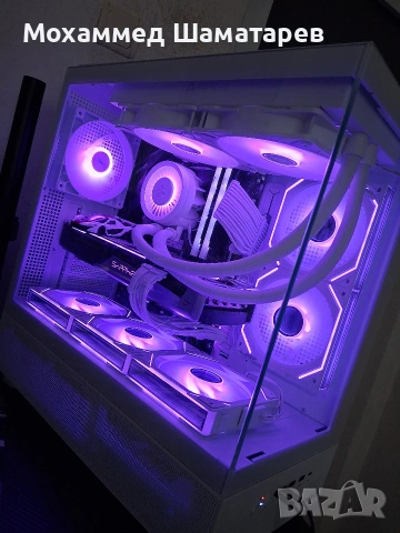 Мощен Геймърски Компютър / Стрийм / Работа (Ryzen 7 + RX 5700XT / ARGB / Водно), снимка 3 - Геймърски - 54961185