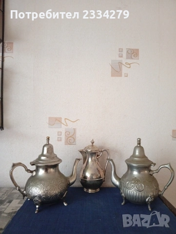 Кафе сервиз: каничка, захарничка, каничка за мляко. Най голямата кана е с цена 10€., снимка 12 - Сервизи - 45242433