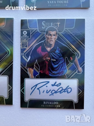6 Panini Select Prizm La Liga Soccer Signatures Cards, снимка 6 - Колекции - 55577217