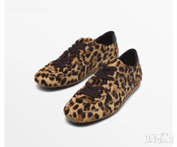 Massimo Dutti leopard sneakers 37