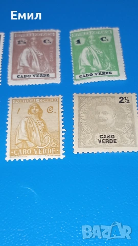 Марки Cabo Verde , снимка 3 - Филателия - 55104632