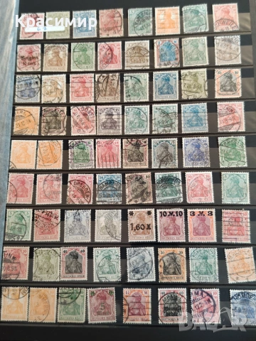 Vintage postage Stamps from Germany , снимка 6 - Филателия - 54006294