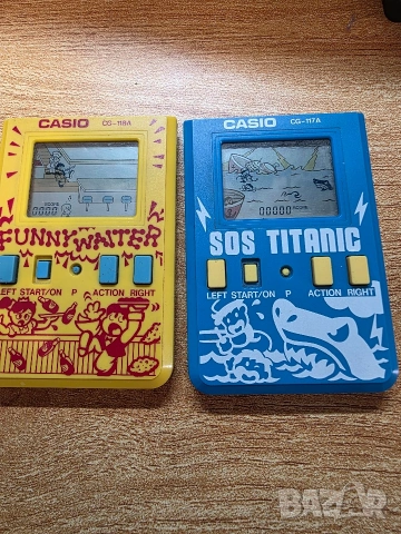 casio игри sos titanic и funny waiter, снимка 6 - Други игри и конзоли - 54660516