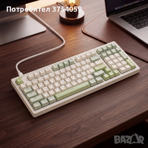 Механична клавиатура K300 – прецизност, комфорт и стил в едно, снимка 2 - Клавиатури и мишки - 55160737