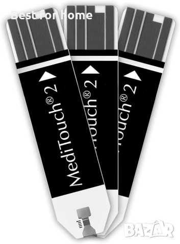 Medisana MediTouch 2 тест ленти за кръвна захар - 50 x резервни ленти за апарат за измерване