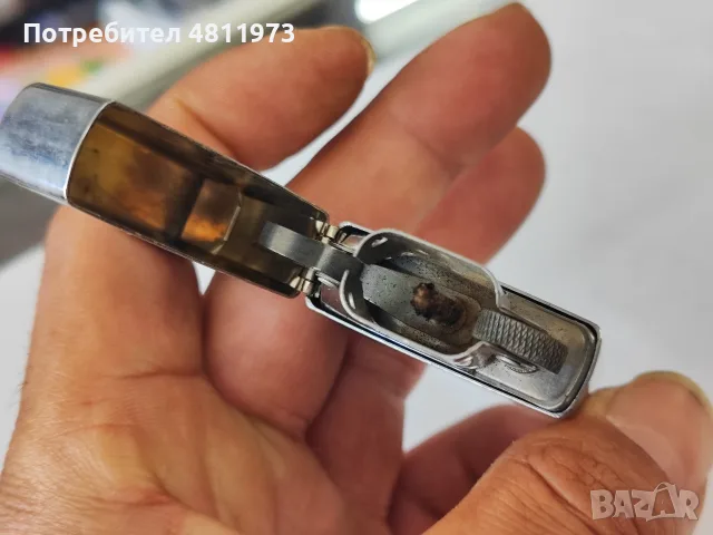 Оригинална запалка zippo The nato school 2003 г, снимка 3 - Колекции - 55529545
