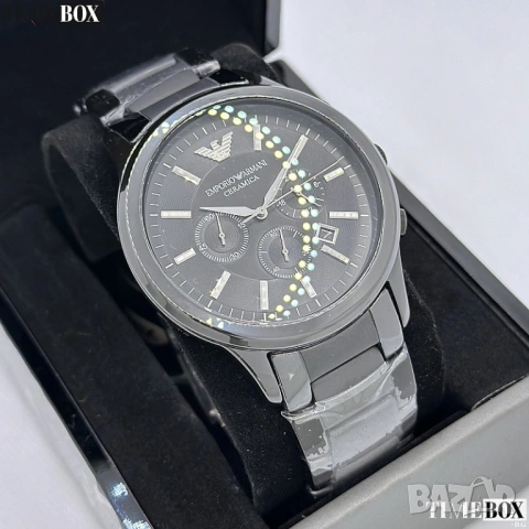 Emporio Armani AR1451 Ceramica Chronograph, снимка 3 - Мъжки - 38750962