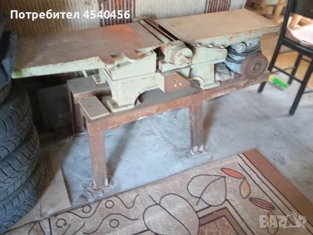 Абрихт с монофазен електромотор 