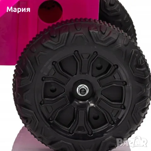 Детско електрическо ATV 6V 25W – розово, с LED светлини, снимка 3 - Детски велосипеди, триколки и коли - 55679780