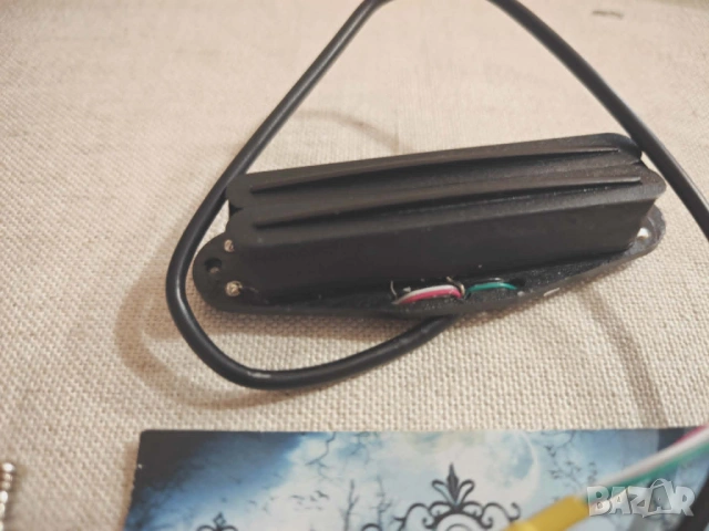 Belcat Alnico V Hot Rails All Black