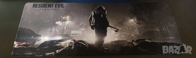 Resident Evil Requiem Leon S. Kennedy Mousepad, снимка 2 - Джойстици и геймпадове - 54526037
