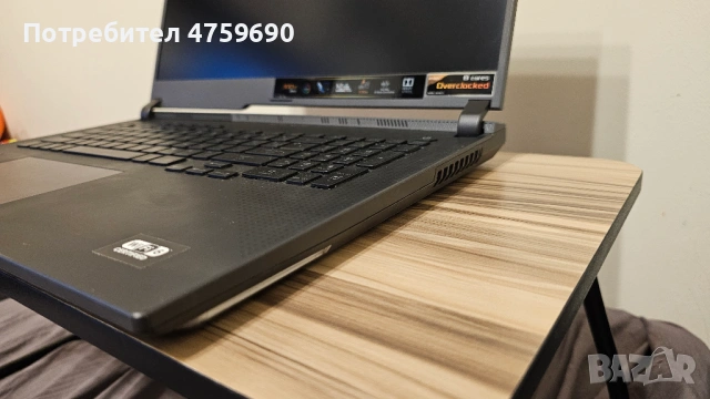 Лаптоп ASUS ROG Strix G17 G713QR, Ryzen 9, 32GB, RTX 3070 8GB, 1TB SSD, снимка 3 - Лаптопи за игри - 54512081