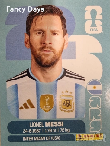 Стикери Панини Световно 2026 (Panini FIFA World Cup), снимка 6 - Колекции - 54963934